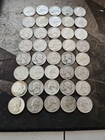 Silver Quarters 90% Lot Of 40, Mixed 1964 And Older (10/16)