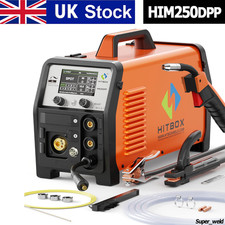 Dual Pulse MIG Welding Machine 250A Aluminum Gas/Gasless MIG/TIG/MMA/Spot Welder
