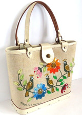 Enid Collins Of Texas Vintage Purse Bag - Birds of a Feather