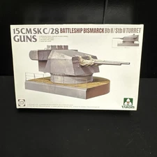 Takom 5014 1/72 German Navy Battleship Bismarck SK Twin BbII/StbII Turret Model