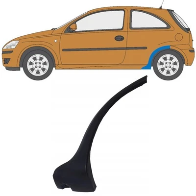 Für Opel Corsa C 2003-2010 Hinten Kotflügel Verkleidung / Links - Bild 1 von 2