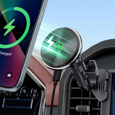 Wireless Charger Magnetic Vent Phone Mount Compatible with 2021-2026 Ford F-150,