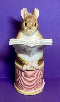BORDER FINE ARTS ENESCO BEATRIX POTTER SPARDOSE - TAILOR OF GLOUCESTER 620300