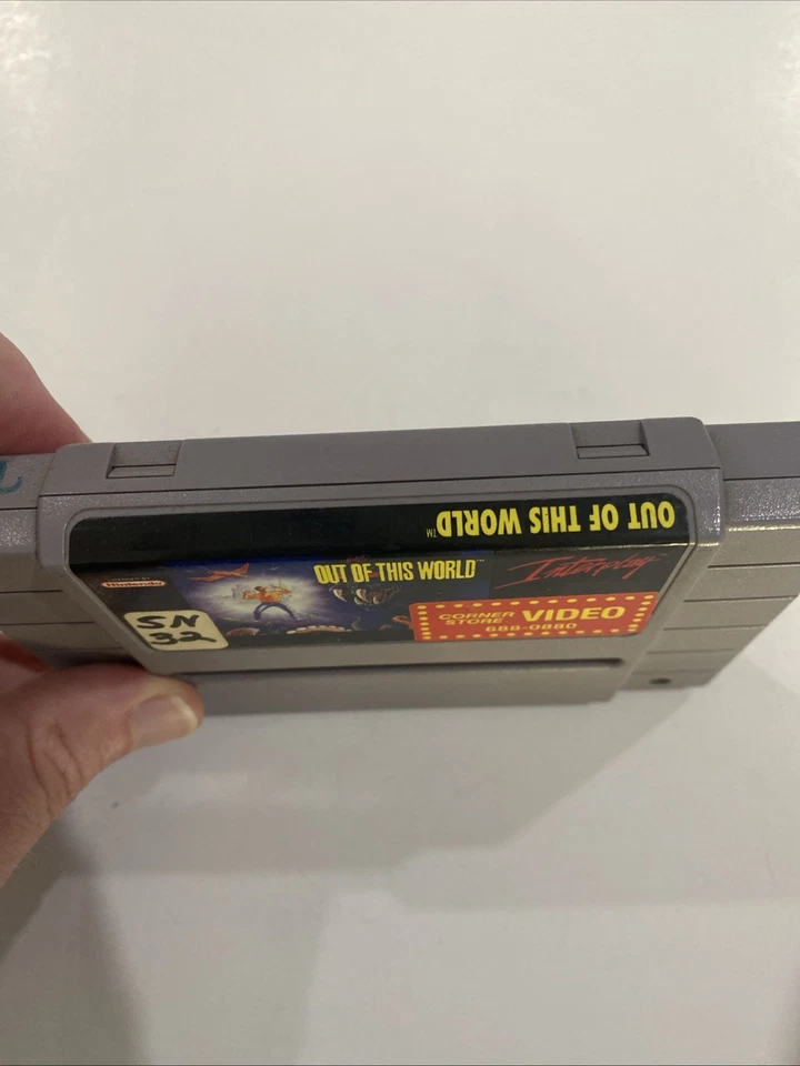 Out of This World SNES (Super Nintendo Entertainment System) Authentic Cart Only - Image 2 of 3