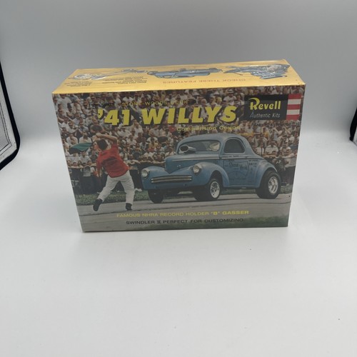 Modèle Miniature Willys Coupe 1941 Gasser NHRA - Échelle 1:64, Couleur Marron, édition Rare