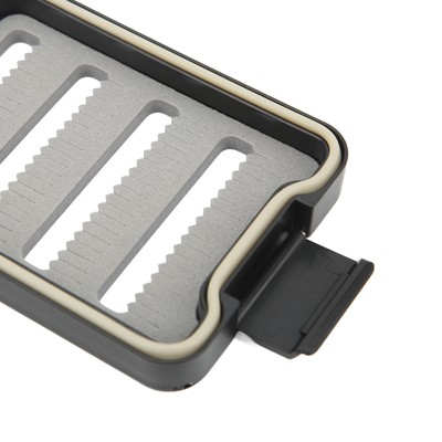 Slim Fly Fishing Box Sponge Insert Wasserdichte Fliegenfischer-Haken-Box Lei BAK