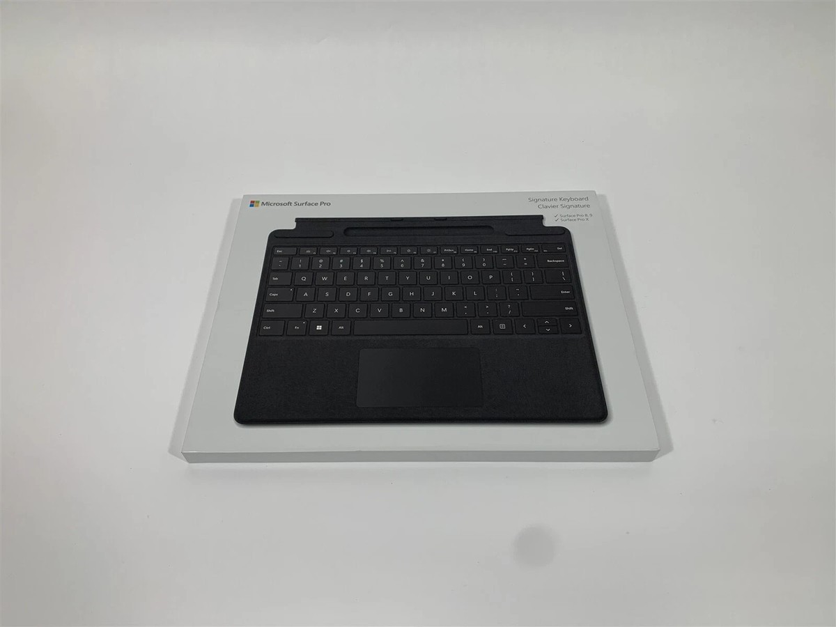 Microsoft Surface Pro Signature Keyboard - Black - (8XB