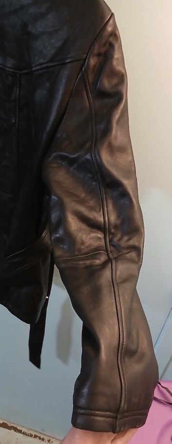 Steve Madden Leather Jacket Medium - image 4