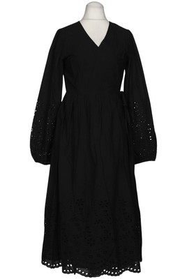 YAS Kleid Damen Dress Damenkleid Gr. EU 38 Baumwolle Schwarz #ixtrwig