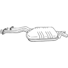 Mittelschalldämpfer BOSAL 175-291