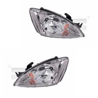Scheinwerfer Set Links & Rechts Chrom H4 FüR Mitsubishi Lancer VII Cs_A Ct_A