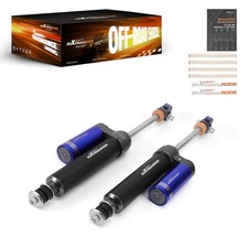 Remote Reservoir 2-3.5 Lift Rear Shocks For Jeep Wrangler Tj 1997-2006