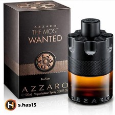 Azzaro The Most Wanted Parfum 100ml Spray New & Sealed NEW-UK