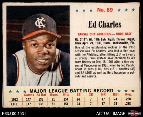 1963 Ed Charles #89