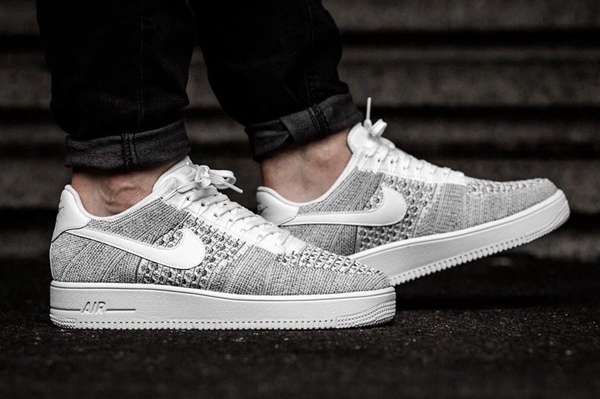 Nike Air Force 1 Ultra Flyknit Low Cool Grey for Sale  display picture 3