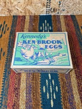 Vintage Kennedy’s Ken-Brook Eggs One Dozen Box Display 