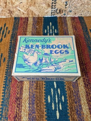 Vintage Kennedy s Ken-Brook Eggs One Dozen Box Display 