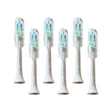 6x Philips Sonicare C2 Optimal Plaque Control Brush Heads | White | No Box