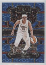2024 Panini Select WNBA Concourse Light Blue Disco Prizm /125 Allisha Gray 17lu