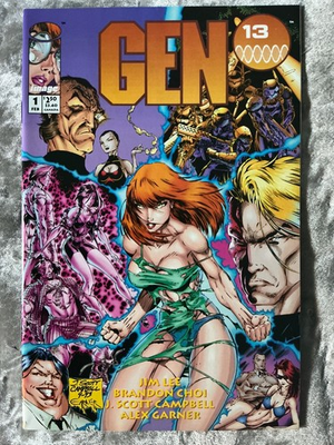 #ad GEN 13 #1 NM J SCOTT CAMPBELL 1ST COVER 1994 IMAGE COMICS $9.00