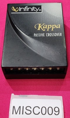 Infinity Kappa Passive Crossover 2-Way Crossover for 4 Ohm Speakers - NOS