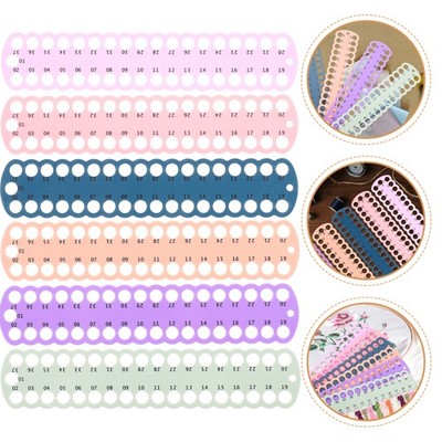 6 Pcs Embroidery Thread Sorter Storage Winding Board Sewing Organiser Container