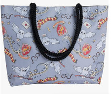 Harry Potter Tote Bag Gryffindor Hogwarts Hedwig Lightweight Travel