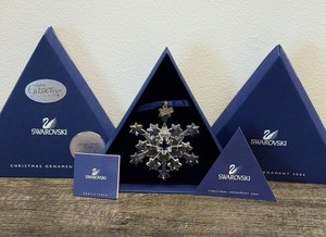 2004 Swarovski Christmas Ornament | eBay