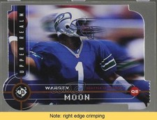 1998 Upper Deck UD3 Upper Realm Die-Cut 1494/2000 Warren Moon #77 HOF READ 0l1