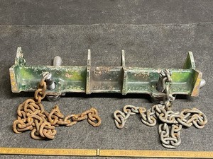 Jewel 1A Pipe Welding Chain Vise Pipe Clamp No. 1A 15” USA