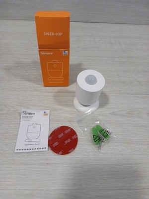 SONOFF Zigbee 3.0 PIR Bewegungsmelder SNZB-03P Haussicherheit Einbruchmeldeanlage Batterie