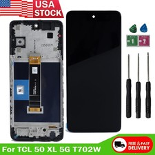 Frame & LCD Display Touch Screen Digitizer Assembly For TCL 50 XL 50XL 5G T702W