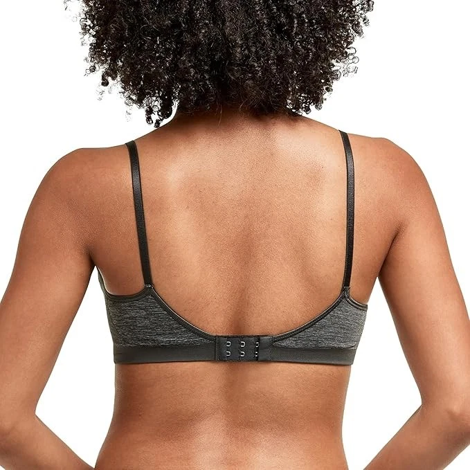 Sujetador Camiseta HANES Inalámbrico Convertible Alisado GRIS XL Foto 3 de 4