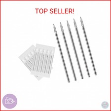 Body Piercing Needles, ATOMUS 10pcs 14G Stainless Steel Sterile Disposable Ear N