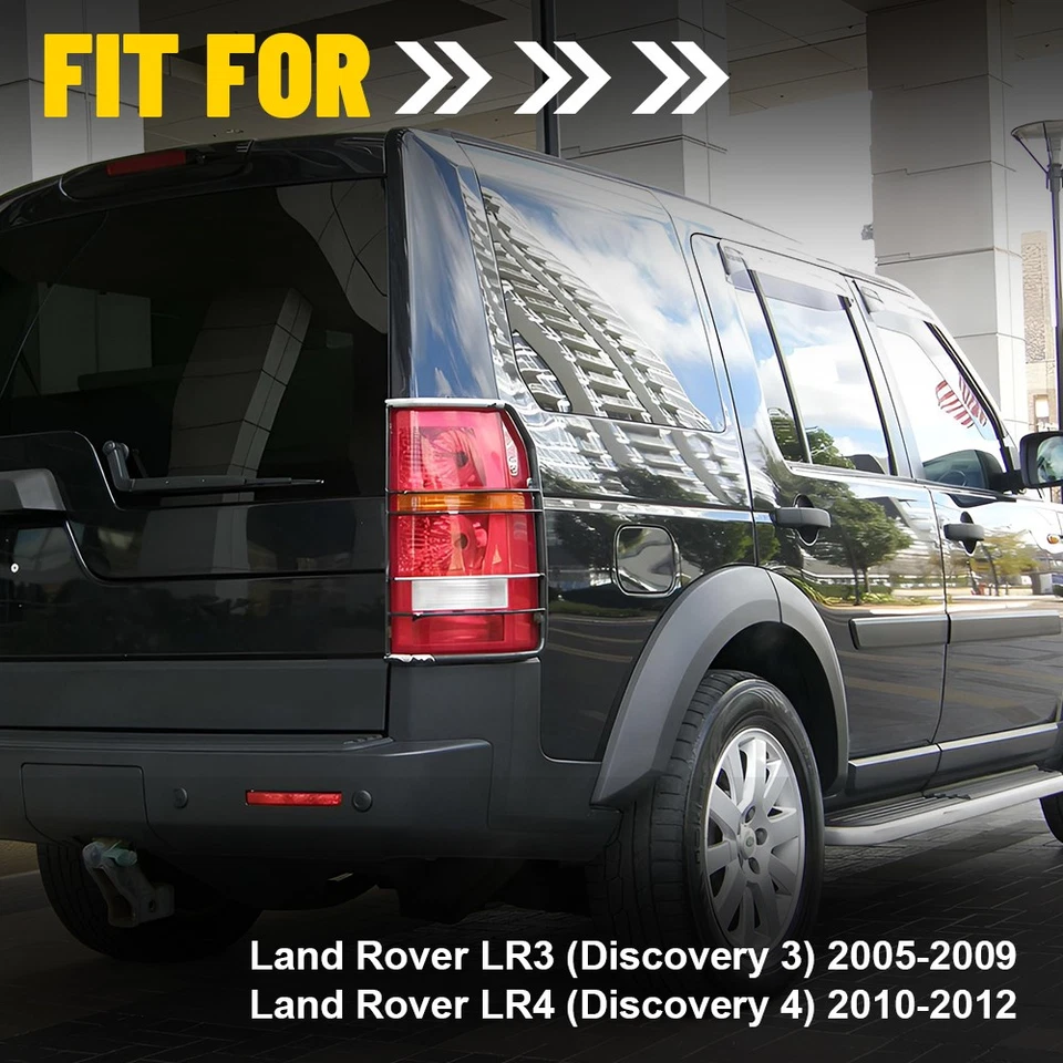 Parachoques trasero de coche Land Rover LR4 LR3 cubierta de remolque gancho tapa de ajuste DPO500011PCL Foto 3 de 4