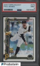 2025 Topps Holiday #H70 Paul Skenes Pittsburgh Pirates PSA 9 MINT 