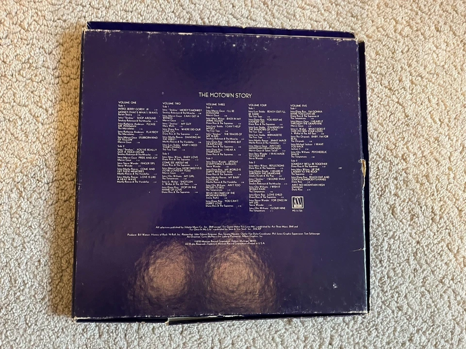 Vinyl 12" Box Set - Various - The Motown Story - Reissue - Mint Condition - Image 2 of 4