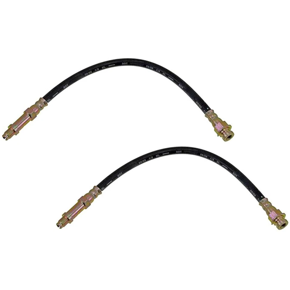 Front Kit Hydraulic Brake Hose First Stop 2PCS For Dodge M400 1974 - Image 2 of 3