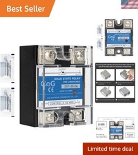 CG Solid State Relay SSR-25DA DC to AC Input 3-32VDC to Output 24-480VAC 25A ...