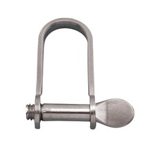 STAINLESS STAMPED "D" SHACKLE, 5/32", 304 SS