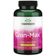 Swanson Cran-Max 500 mg 120 Veggie Capsules
