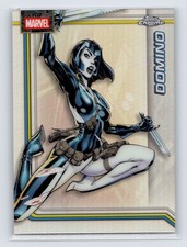 2026 Topps Chrome Marvel Comics #30 Domino Refractor