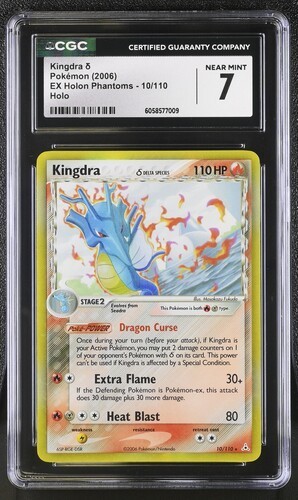 Kingdra δ graded CGC 8 for sale on eBay