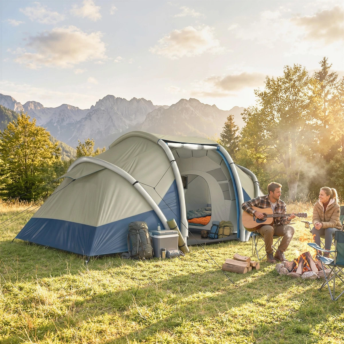 Camping-Zelte Aufblasbare 4 Personen online kaufen | eBay.de