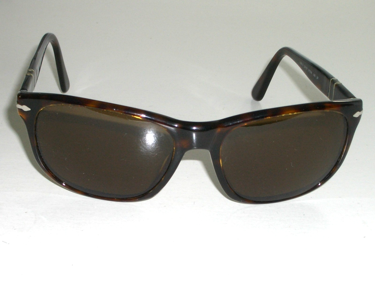 PERSOL 2989-S 57[]18 24/57 THICK SHINY TORTOISE BROWN POLARIZED