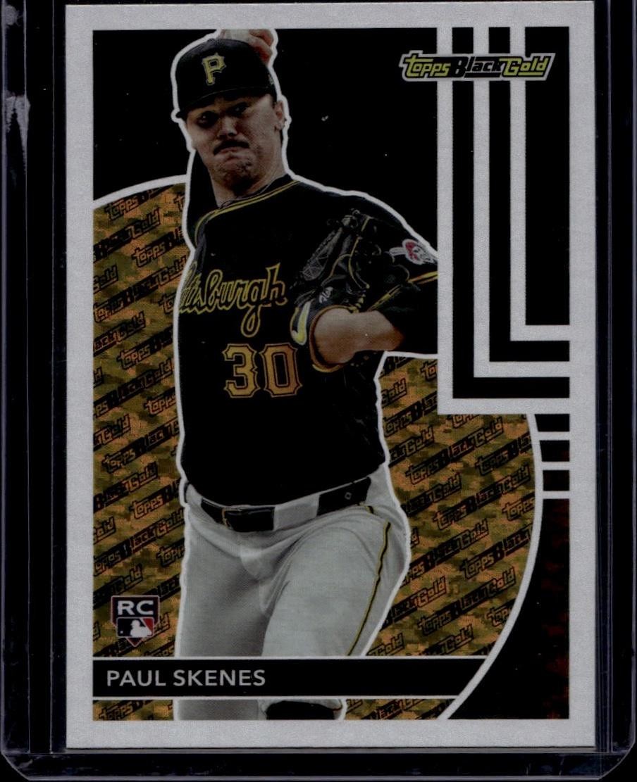 2024 Topps Update #BG-17 Paul Skenes Topps Black Gold