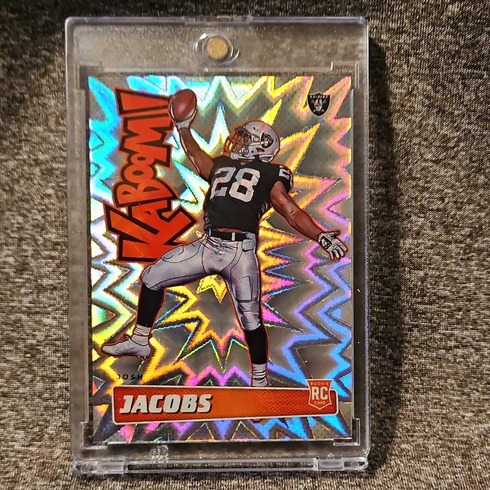 2019 Panini Absolute Kaboom! Josh Jacobs Rookie #K-JA2 Oakland Raiders NFL