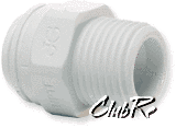 JG 1/4" Male Threaded Speedfit Adapter RO Fitting - Picture 1 of 1