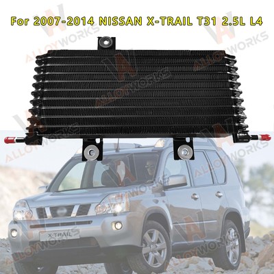 Aluminum Oil Cooler For 2007 2008 2009 2010-2014 NISSAN X-TRAIL T31 2.5L L4 US