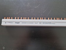 Hager Phasenschiene/Kammschiene KDN363B 3-polig 57 Module